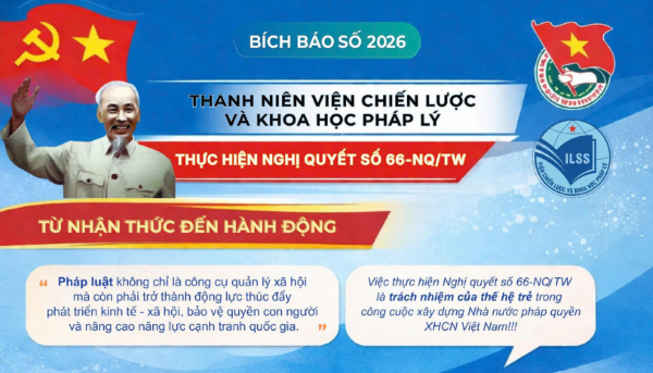 Ảnh đại diện Chi đoàn Viện Chiến lược và Khoa học pháp lý tổ chức Cuộc thi “Bích báo số” hưởng ứng ngày 26/3