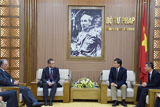 Ảnh đại diện Vice Minister Nguyen Khanh Ngoc receiving Deputy Secretary of State of Hungarian Ministry of Justice