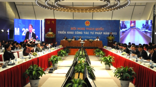 Album Hội nghị toàn quốc triển khai công tác tư pháp năm 2015