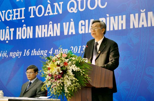 Hội nghị toàn quốc tổng kết Luật Hôn nhân và gia đình (16)