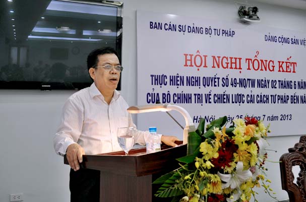 Hội nghị tổng kết thực hiện Jun88eg.com phiên bản mới số 49-NQ/TW (ảnh 16)