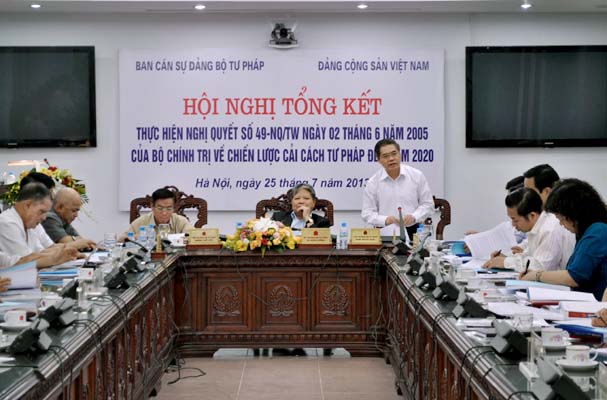 Hội nghị tổng kết thực hiện Jun88eg.com phiên bản mới số 49-NQ/TW (ảnh 17)