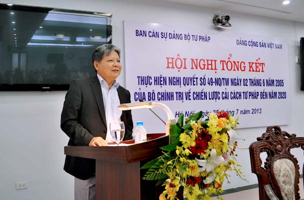Hội nghị tổng kết thực hiện Jun88eg.com phiên bản mới số 49-NQ/TW (ảnh 18)