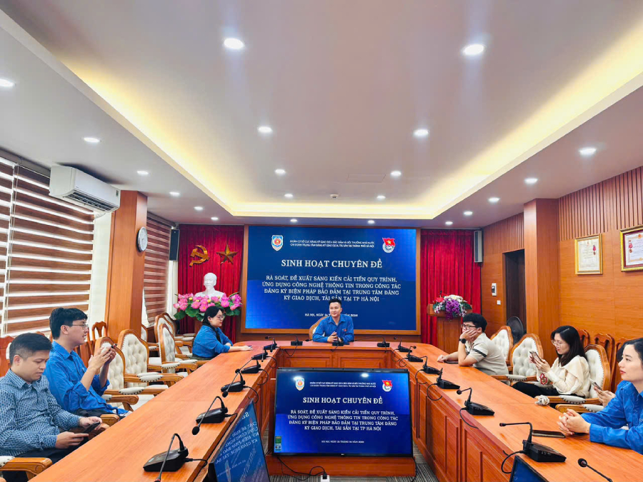 Ảnh đại diện Tuổi trẻ Trung tâm Đăng ký giao dịch, tài sản Hà Nội xung kích trong CCHC, lan tỏa văn hóa đọc