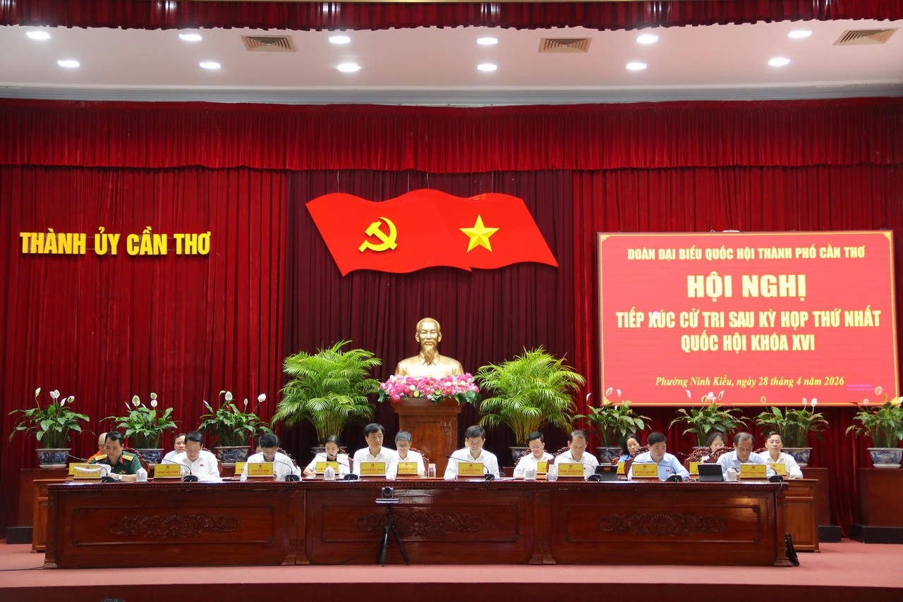 Ảnh đại diện bài viết: các đại biểu quốc hội của tp cần thơ tại hội nghị.
