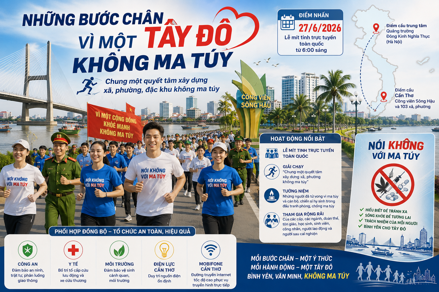 Ảnh đại diện Những bước chân vì một Tây Đô không ma túy