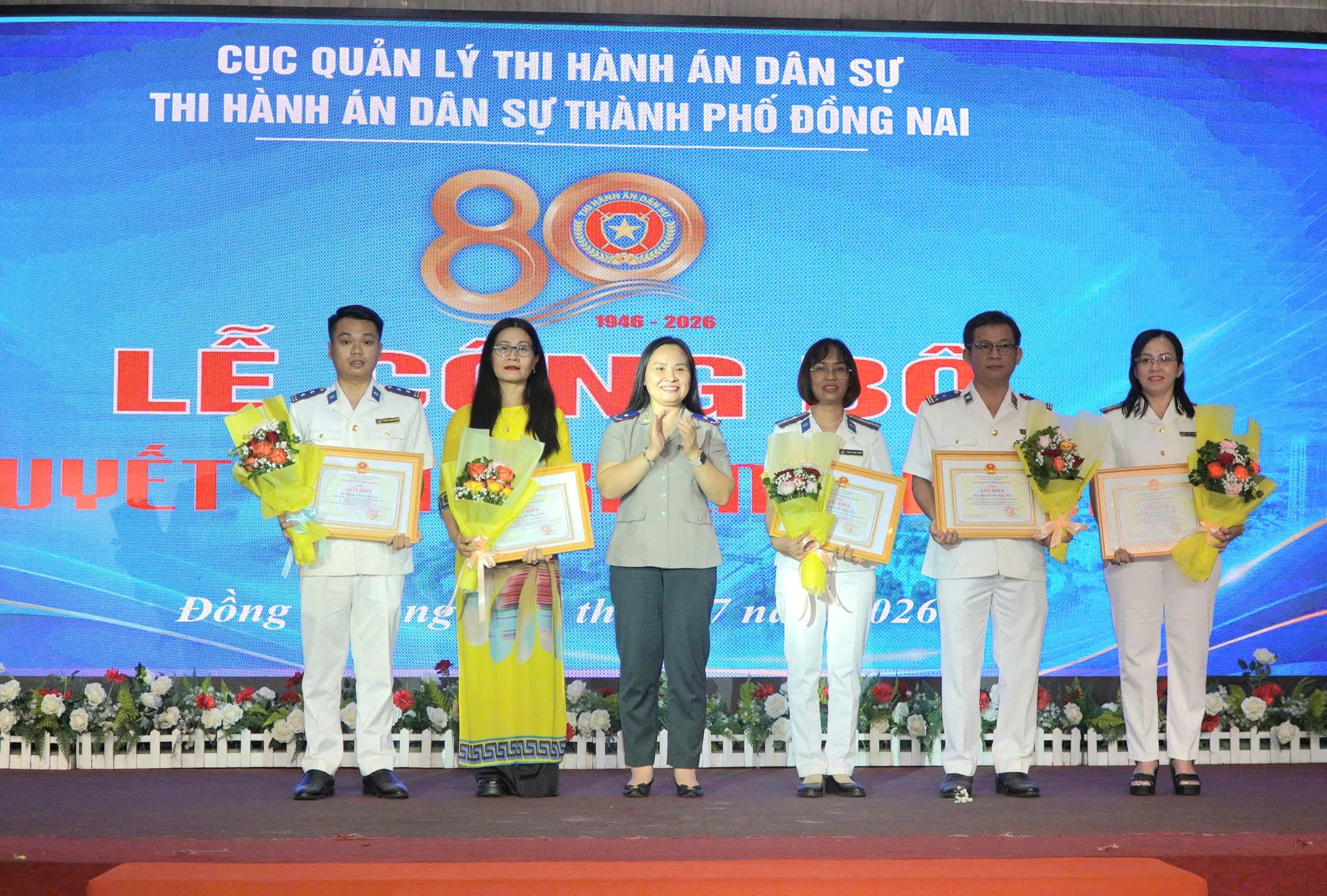 Ảnh đại diện Đồng Nai tổ chức Lễ kỷ niệm 80 năm Ngày truyền thống Thi hành án dân sự
