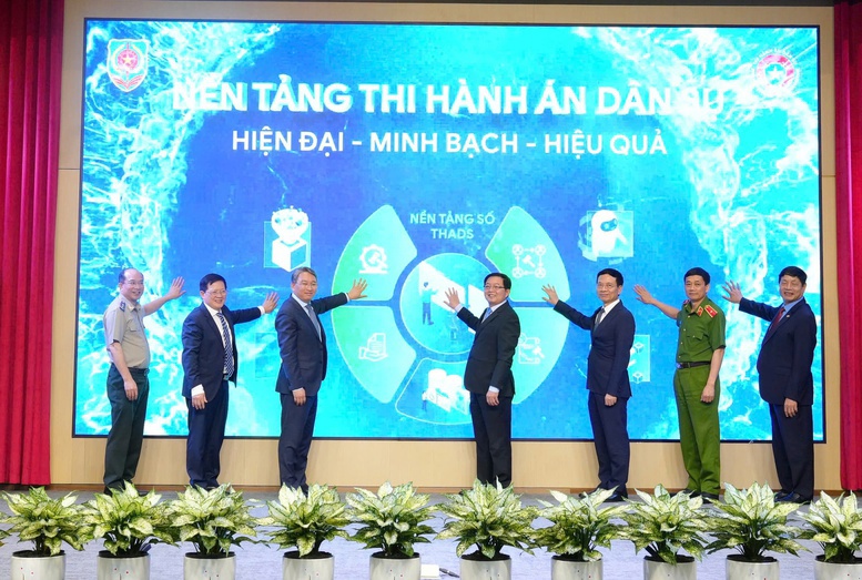 Ảnh 8Jun88 giải trí miễn phí khai trương Nền tảng số Thi hành án dân sự