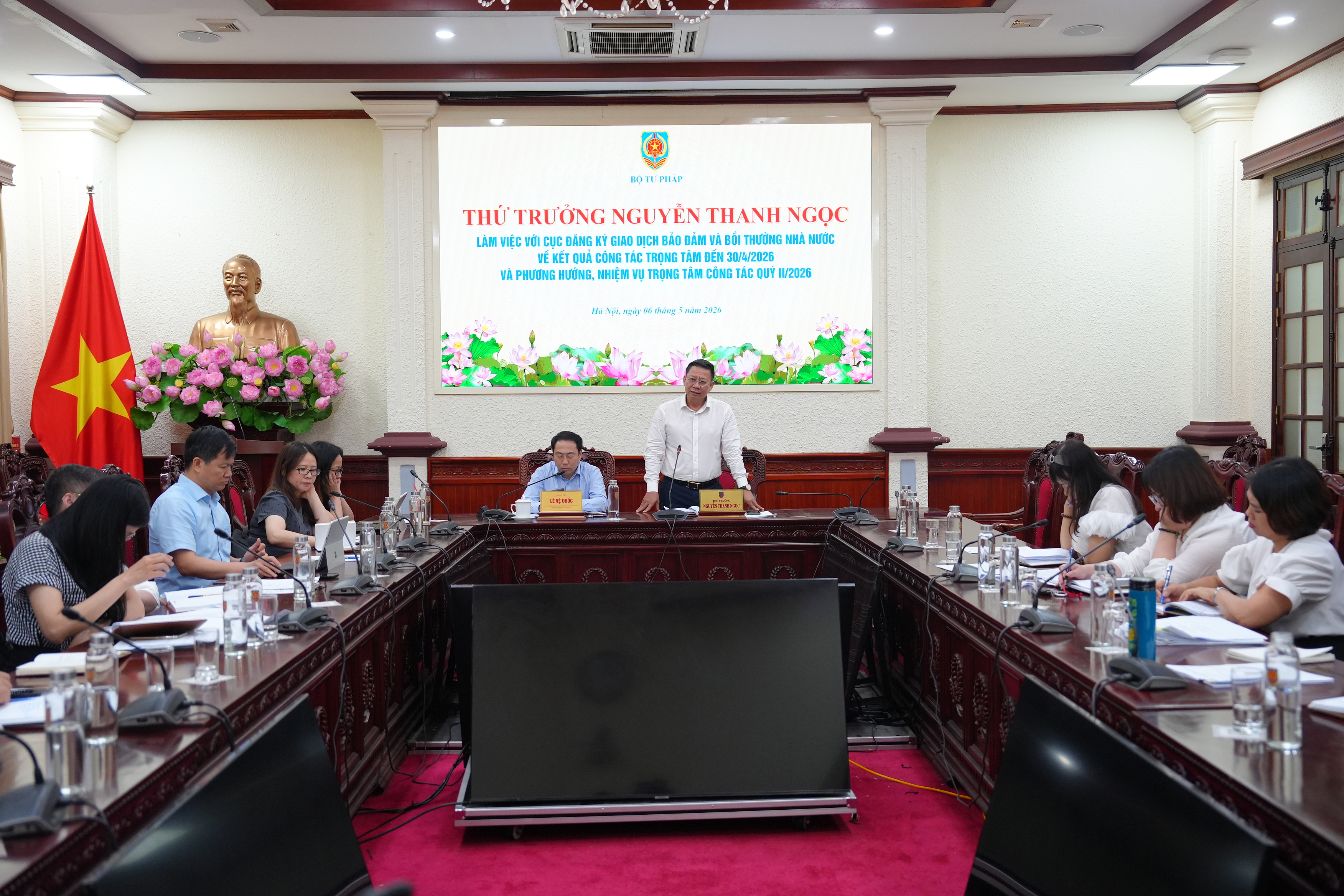 Ảnh đại diện Nâng cao hiệu quả công tác đăng ký biện pháp bảo đảm và bồi thường nhà nước