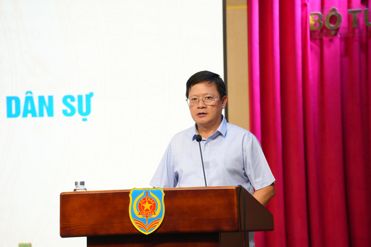 Thứ trưởng Mai Lương Kh&ocirc;i ph&aacute;t biểu kết luận Hội nghị.&nbsp;