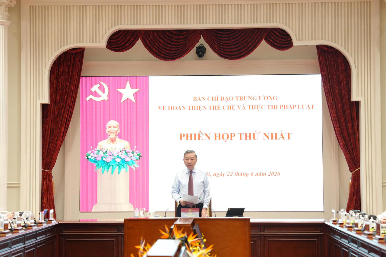 Ảnh đại diện bài viết: tổng bí thư, chủ tịch nước tô lâm phát biểu kết luận phiên họp thứ nhất ban chỉ đạo trung ương về hoàn thiện thể chế và thực thi Jun88 Sảnh Bài Live Trực Tuyến. (ảnh trong bài: h.thư)
