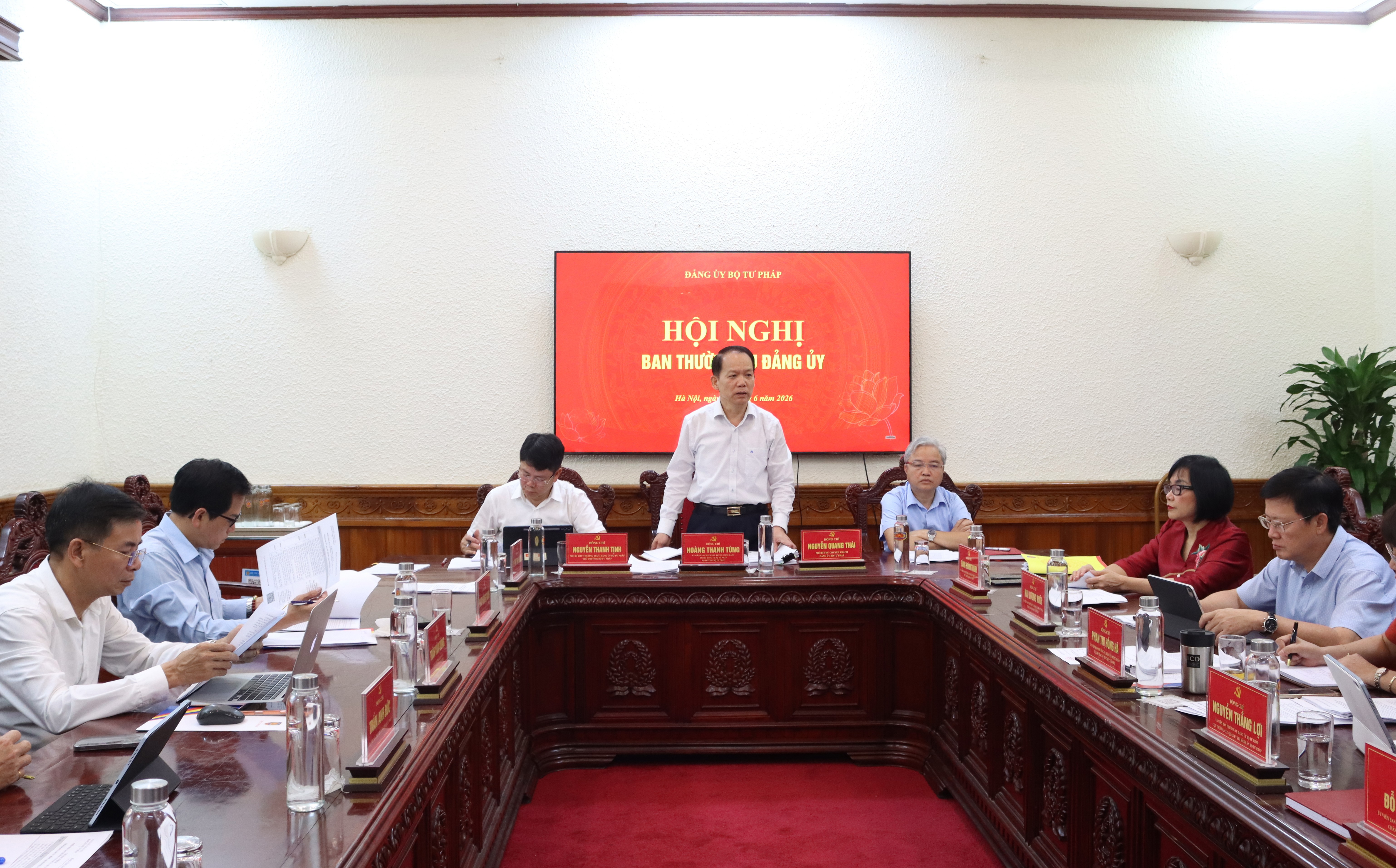 Ảnh đại diện hội nghị ban thường vụ đảng ủy 8Jun88 giải trí miễn phí tháng 6/2026