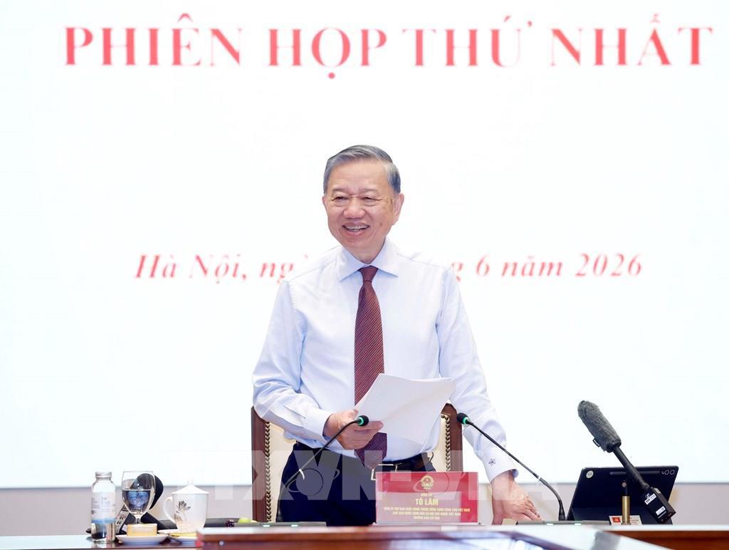 Ảnh đại diện bài viết: phiên họp thứ nhất của ban chỉ đạo trung ương về hoàn thiện thể chế và thực thi Jun88 Sảnh Bài Live Trực Tuyến ngày 22/6/2026 do tổng bí thư, chủ tịch nước tô lâm chủ trì. (ảnh: ttxvn)